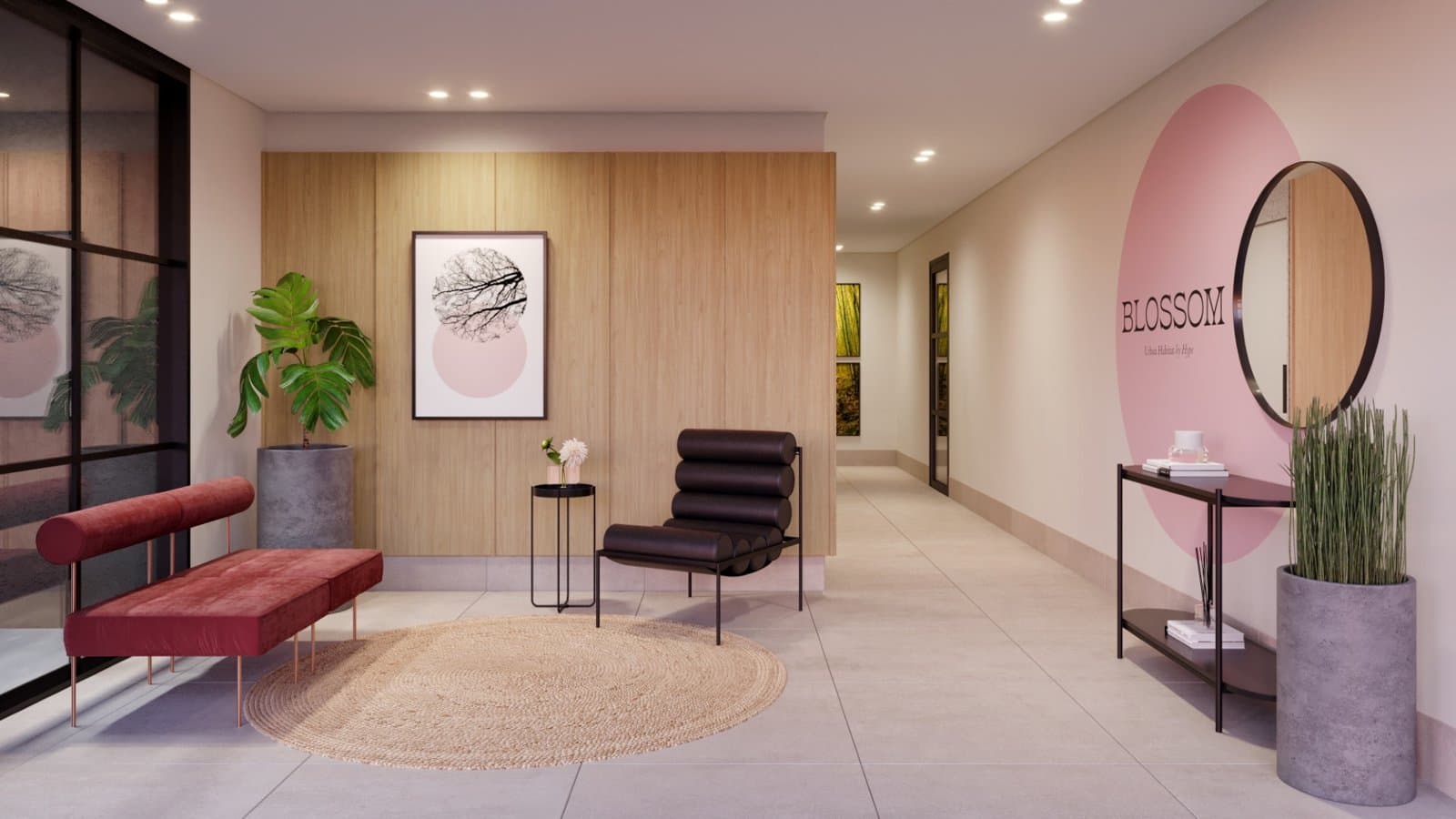 Hall de entrada - Blossom Urban Habitat
