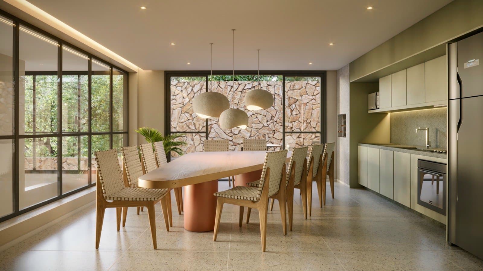 Espaço gourmet - Bosque Hype Casa Nativa