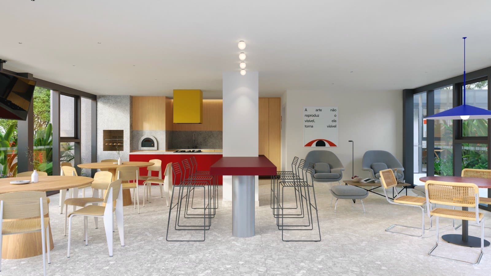Espaço gourmet - Cosmo Hype Living