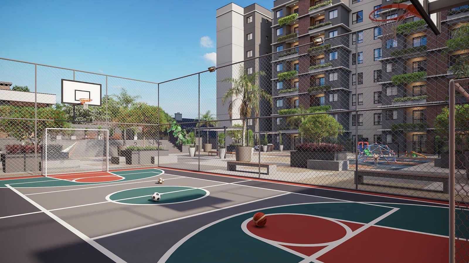 Quadra esportiva - Duna House