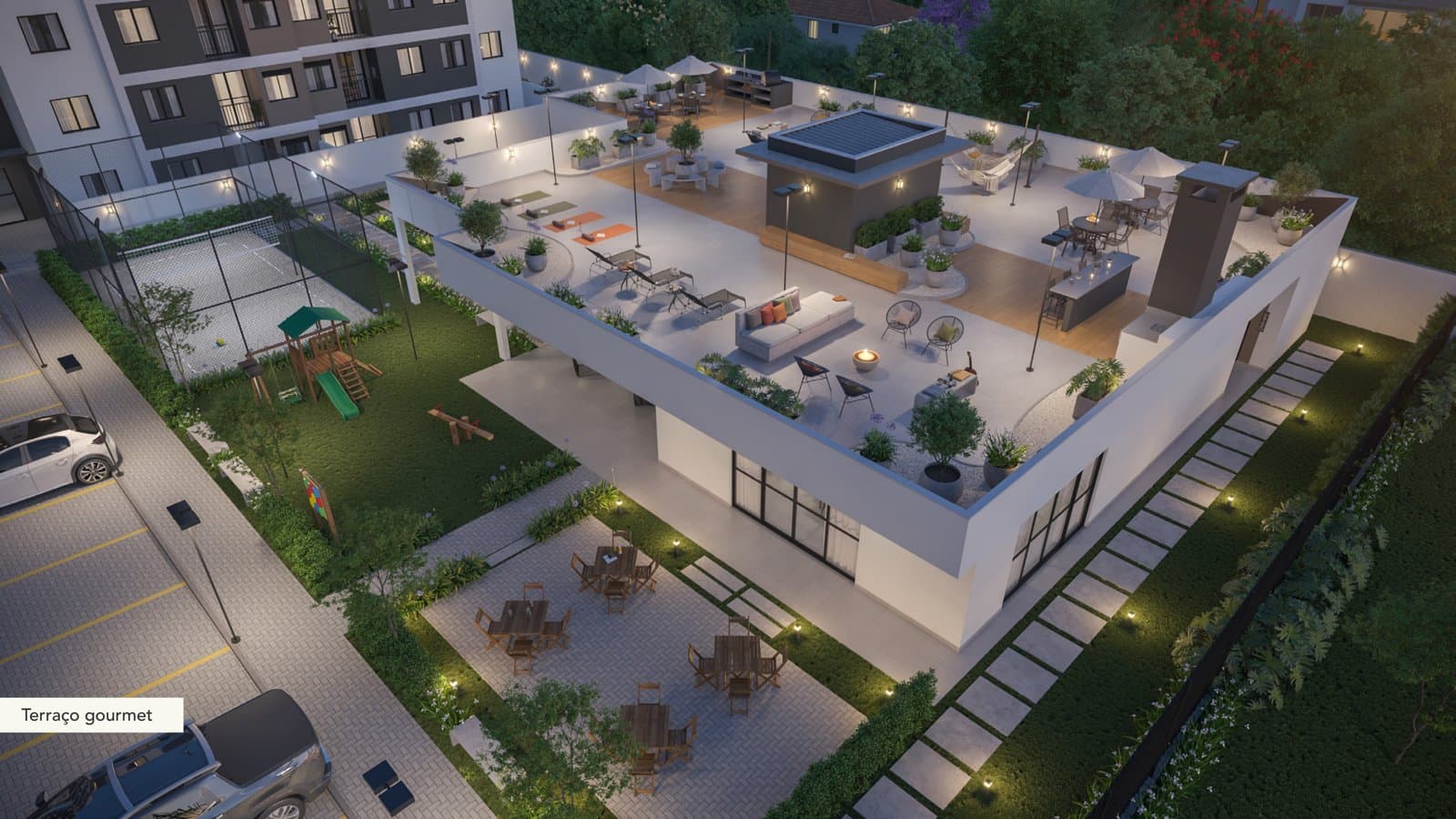 Rooftop aereo - Essence