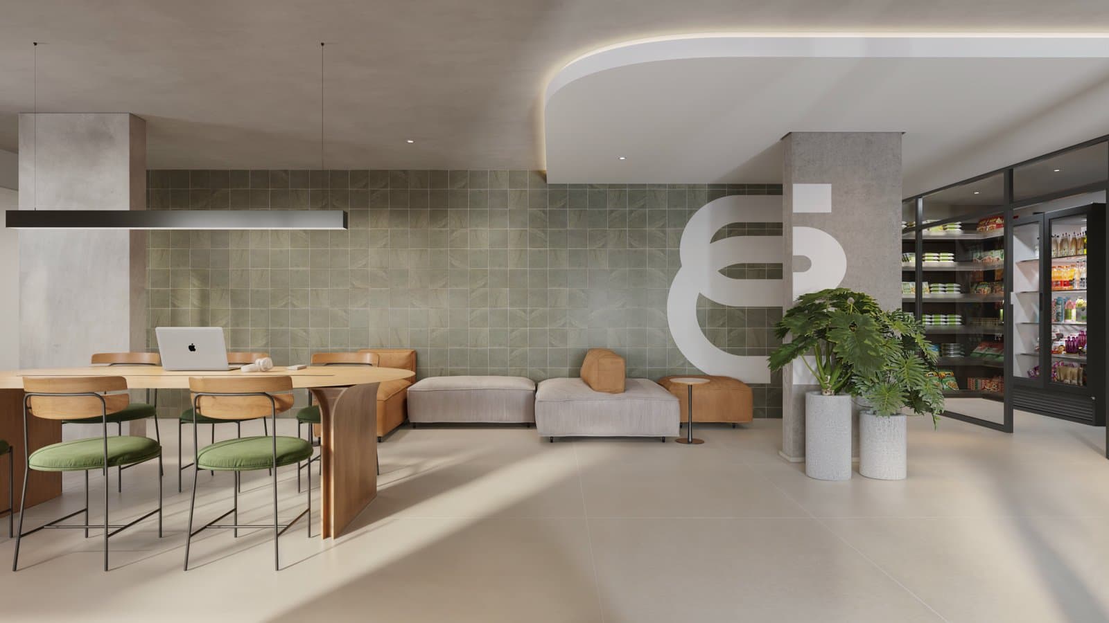 Lobby e coworking - Give City Habitat