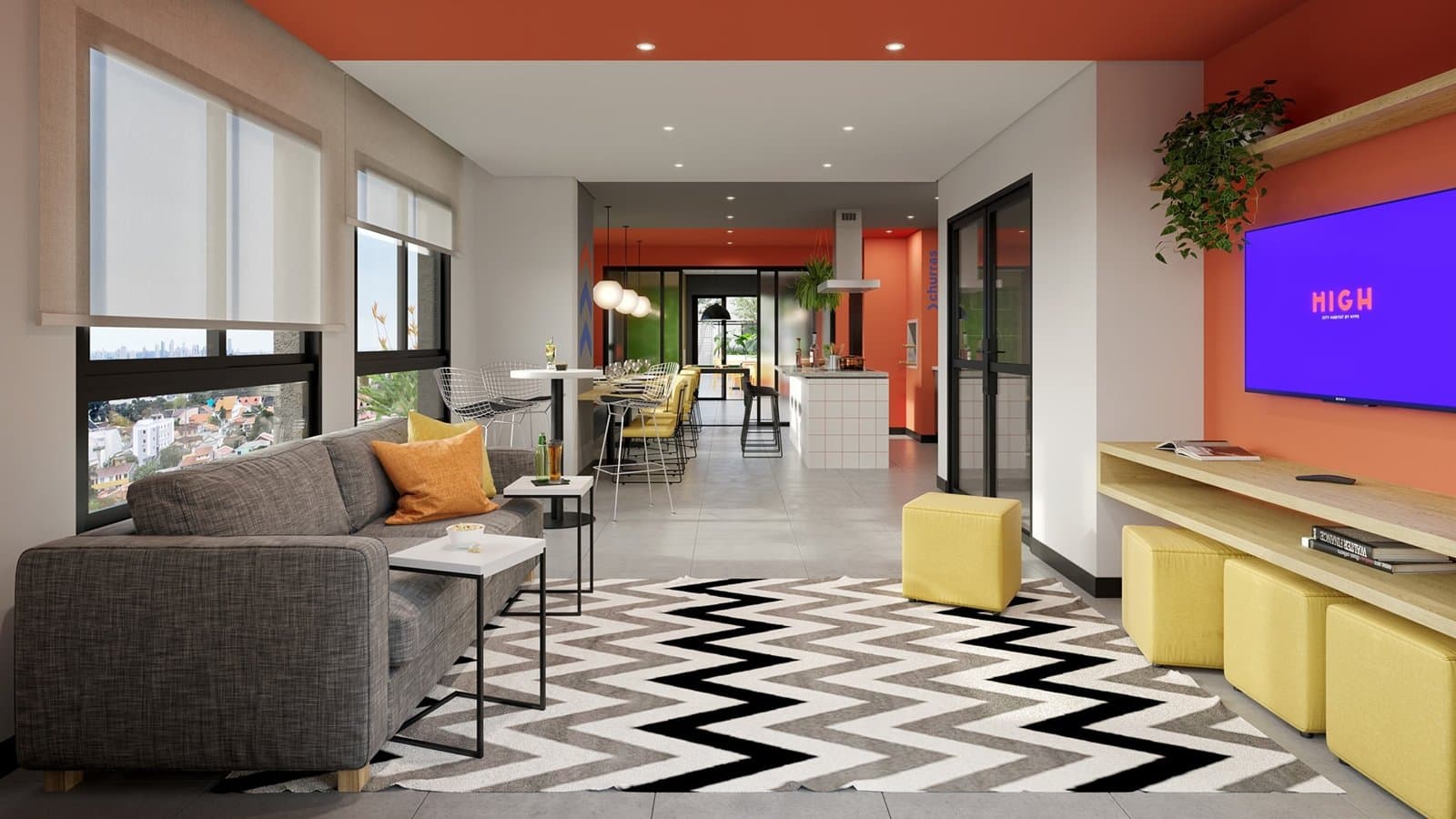 Espaço gourmet - High City Habitat 1