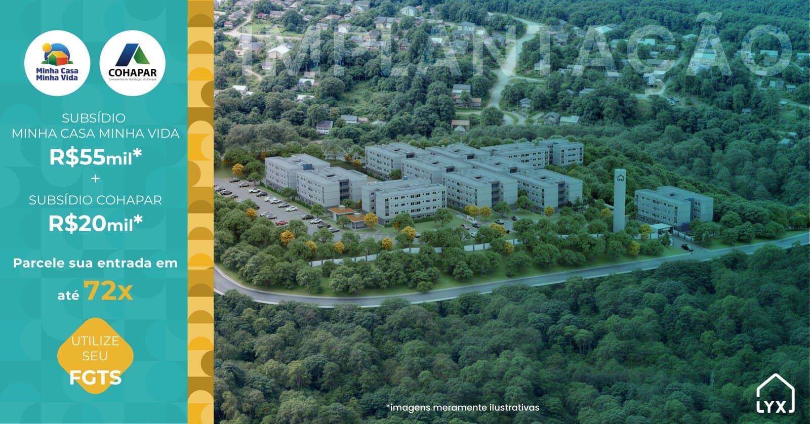 Implantacao aerea - High Point