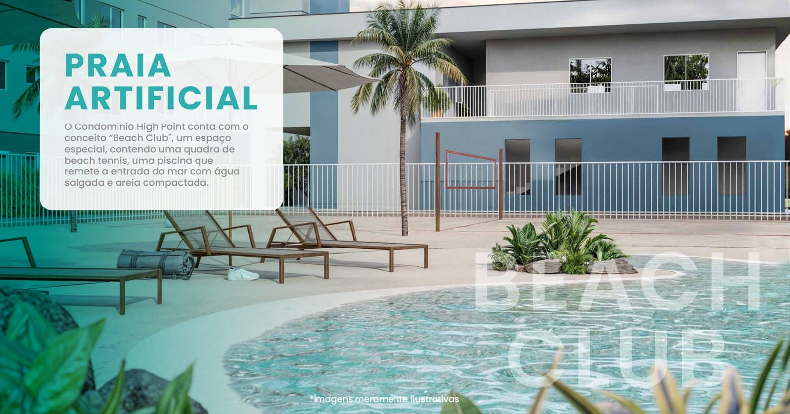 Praia artificial - High Point