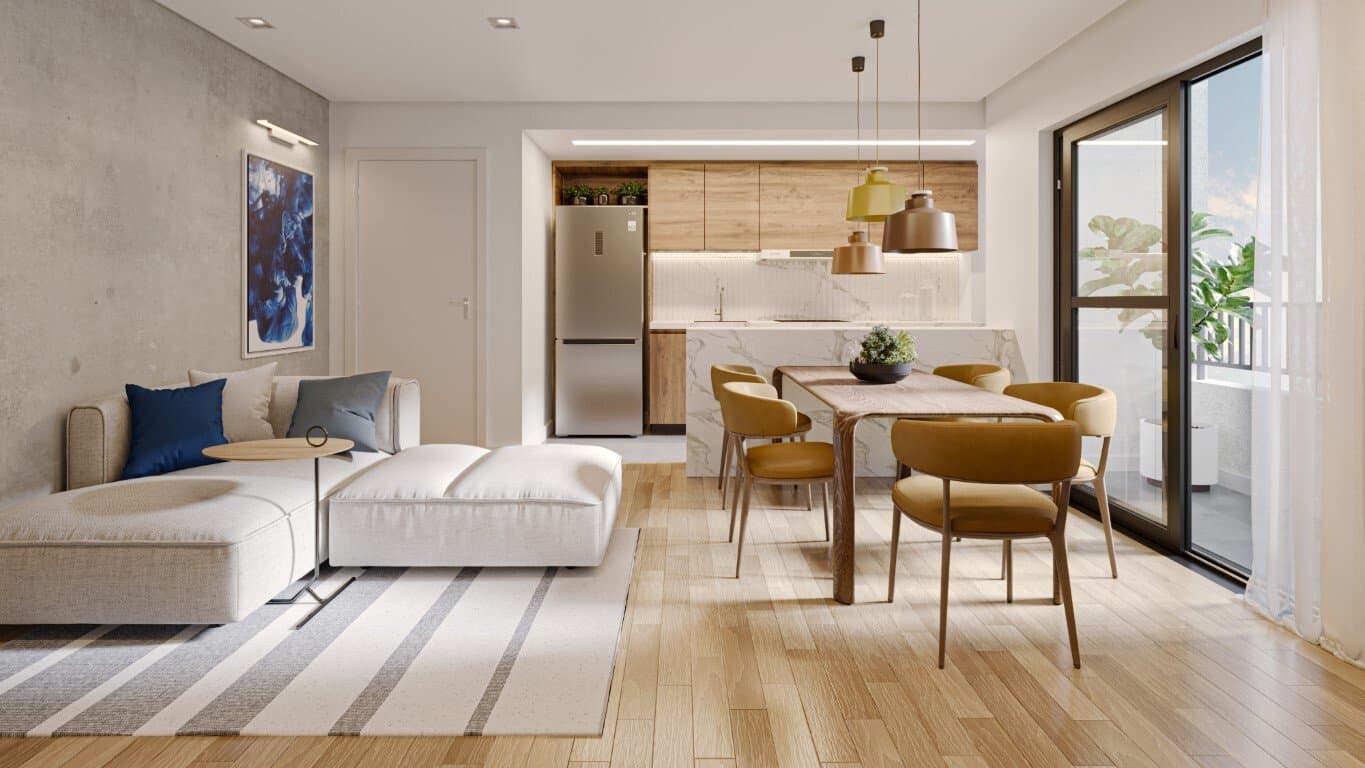 Living decorado - Jockey City Habitat