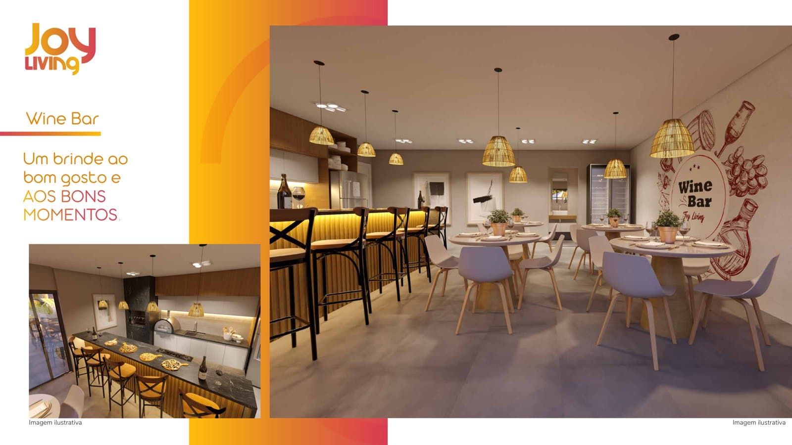 Espaco gourmet - Joy Living