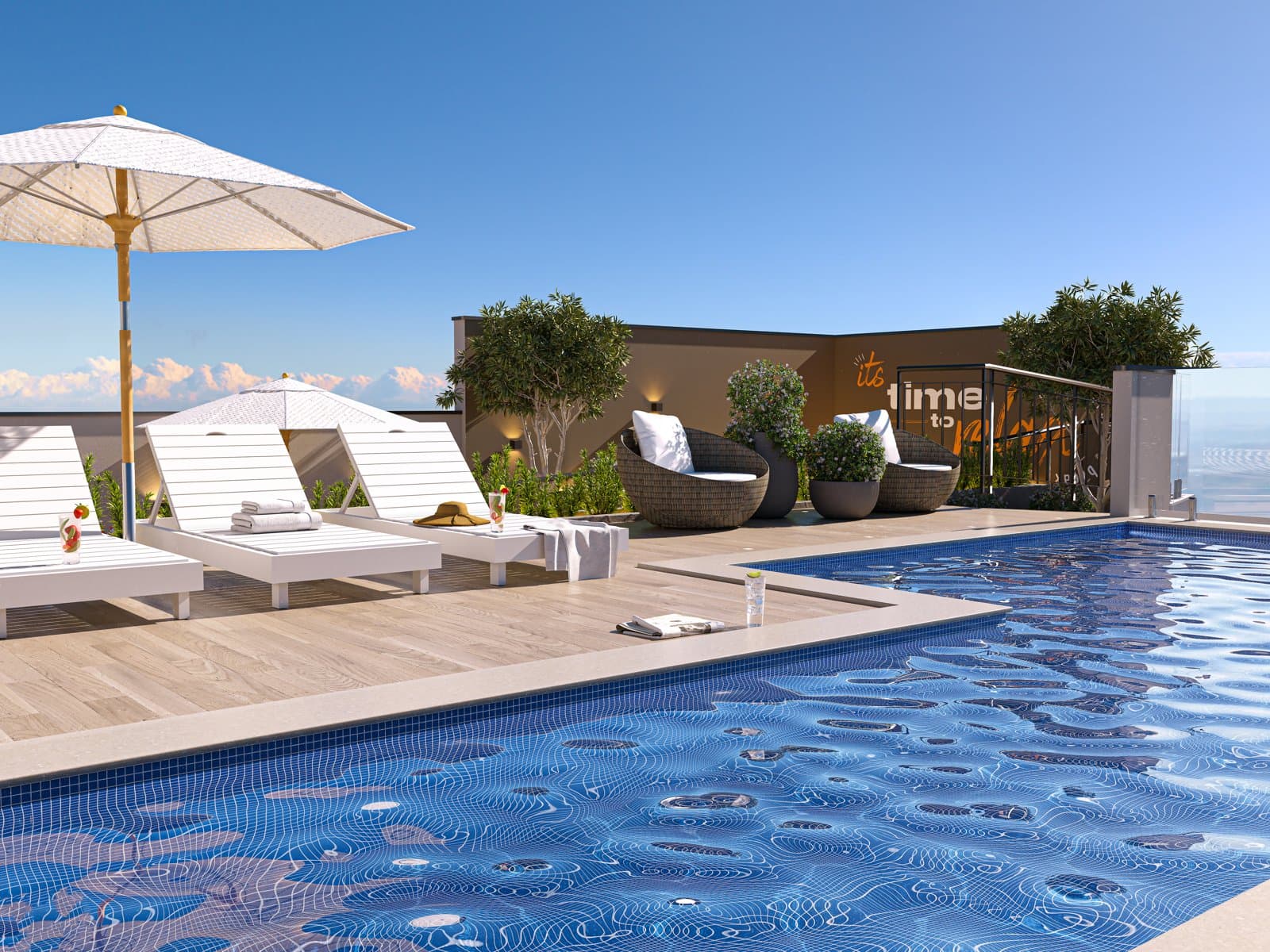 Piscina rooftop - Joy Living