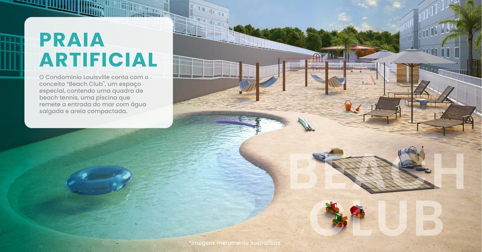 Piscina praia artificial - Louisville