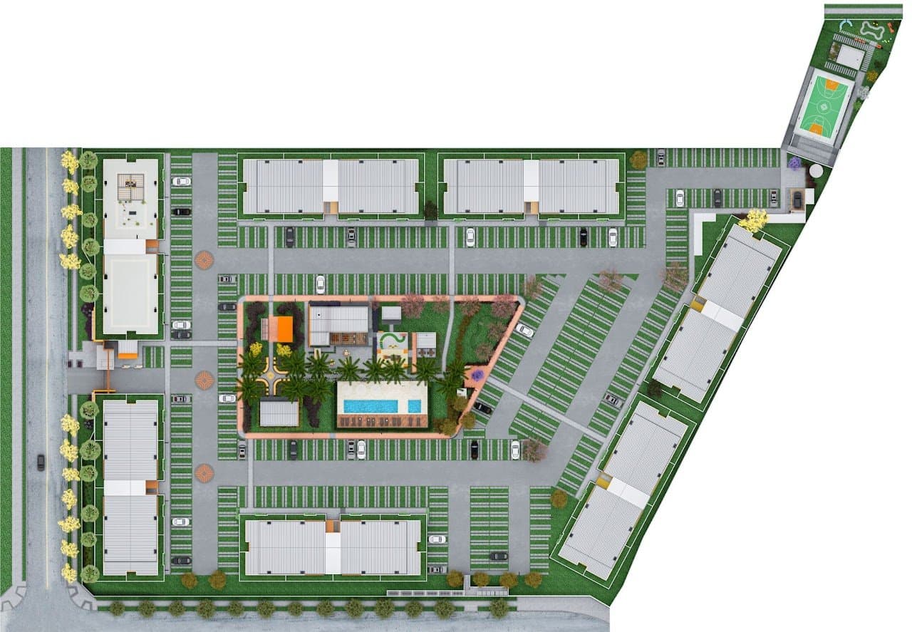 Implantacao aerea - MEO Neoville