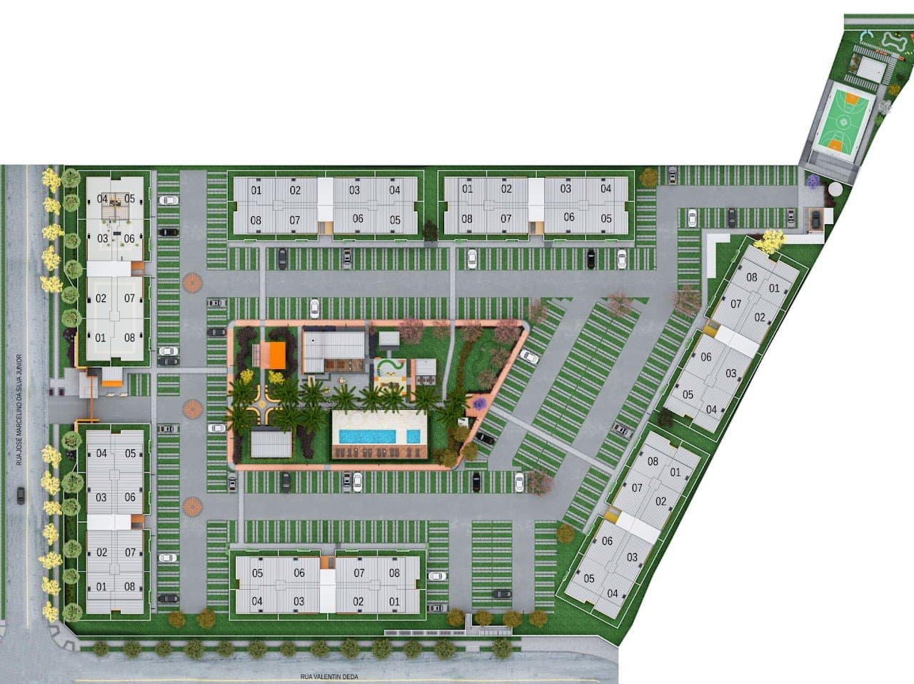 Implantacao torres - MEO Neoville