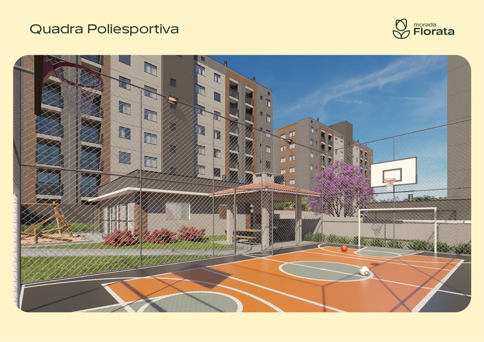 Quadra poliesportiva - Morada Florata