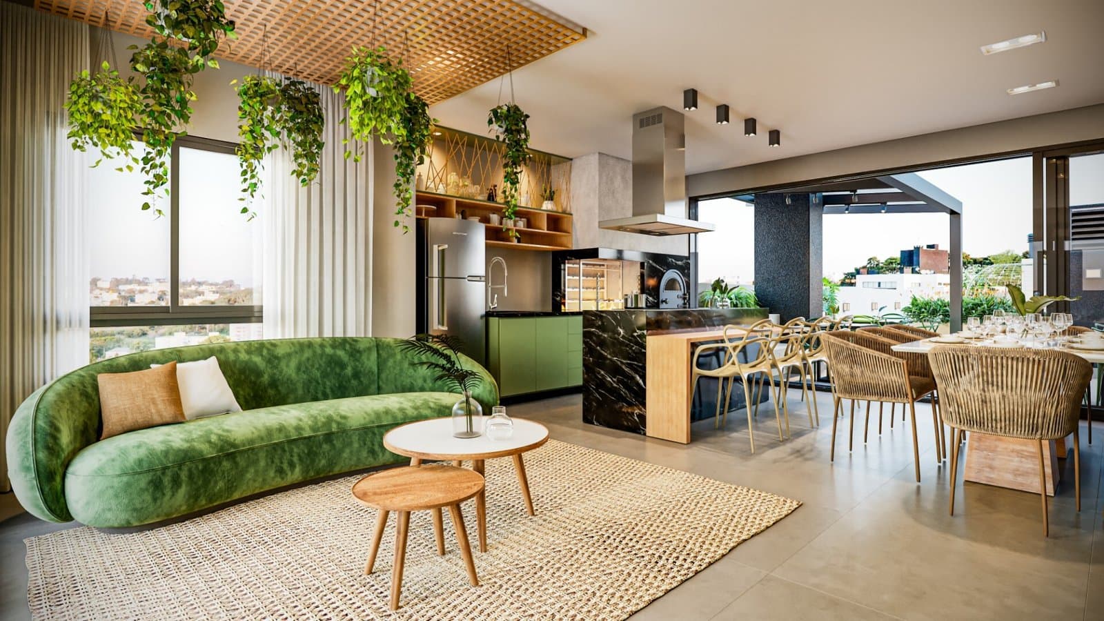Espaço gourmet - Nest Urban Habitat