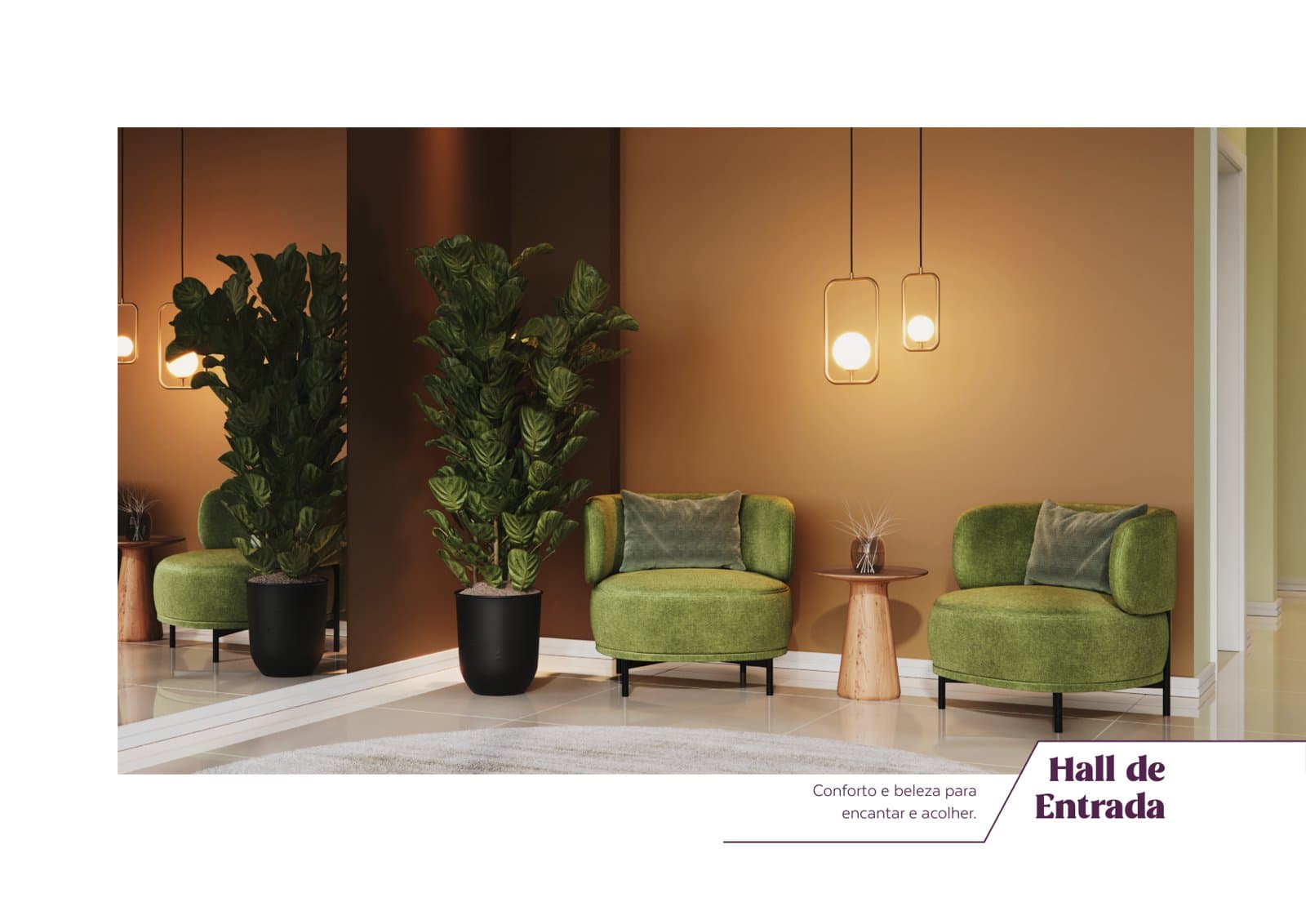 Hall de entrada - Novo Prado Araucária