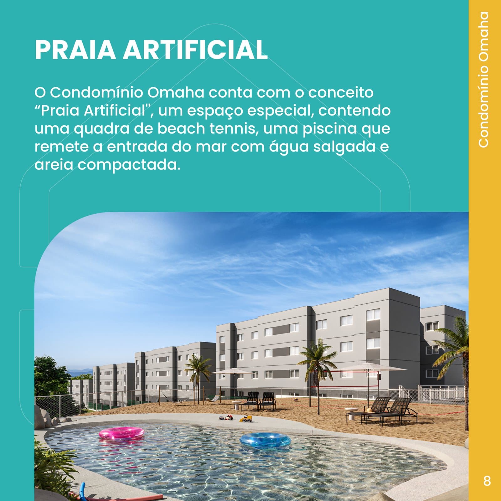 Praia artificial - Omaha