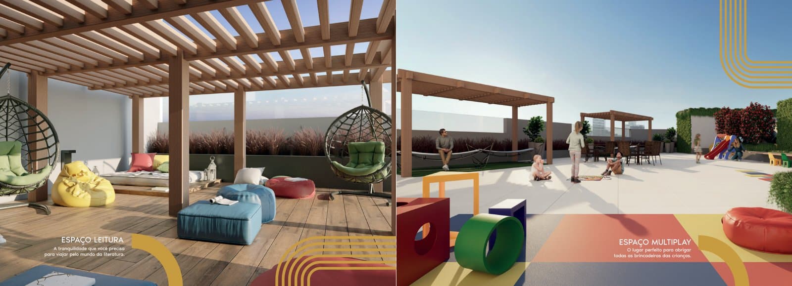 Rooftop pergolado - Plus