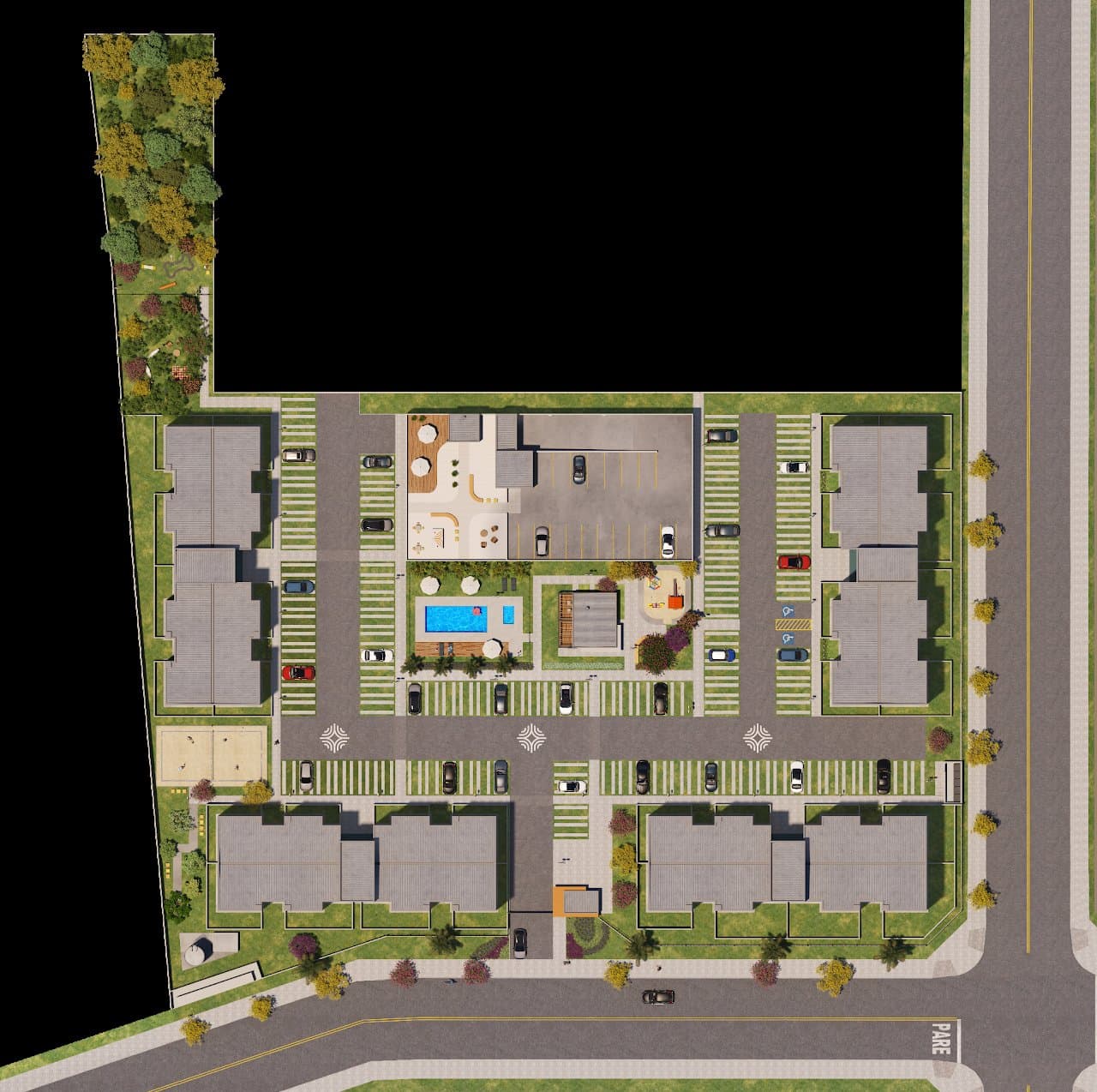 Implantacao aerea - VEGA Neoville
