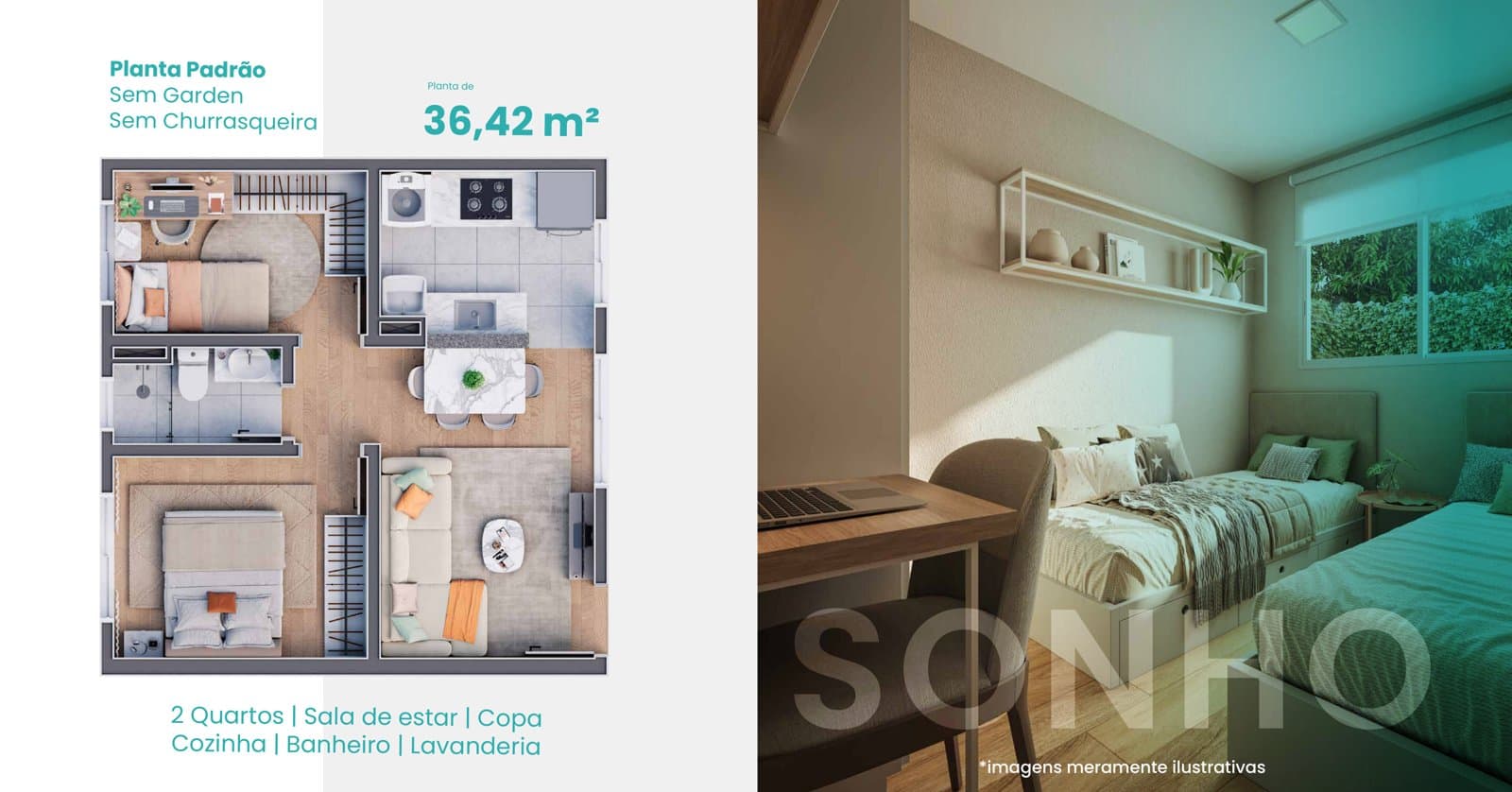 Planta de apartamento do Louisville