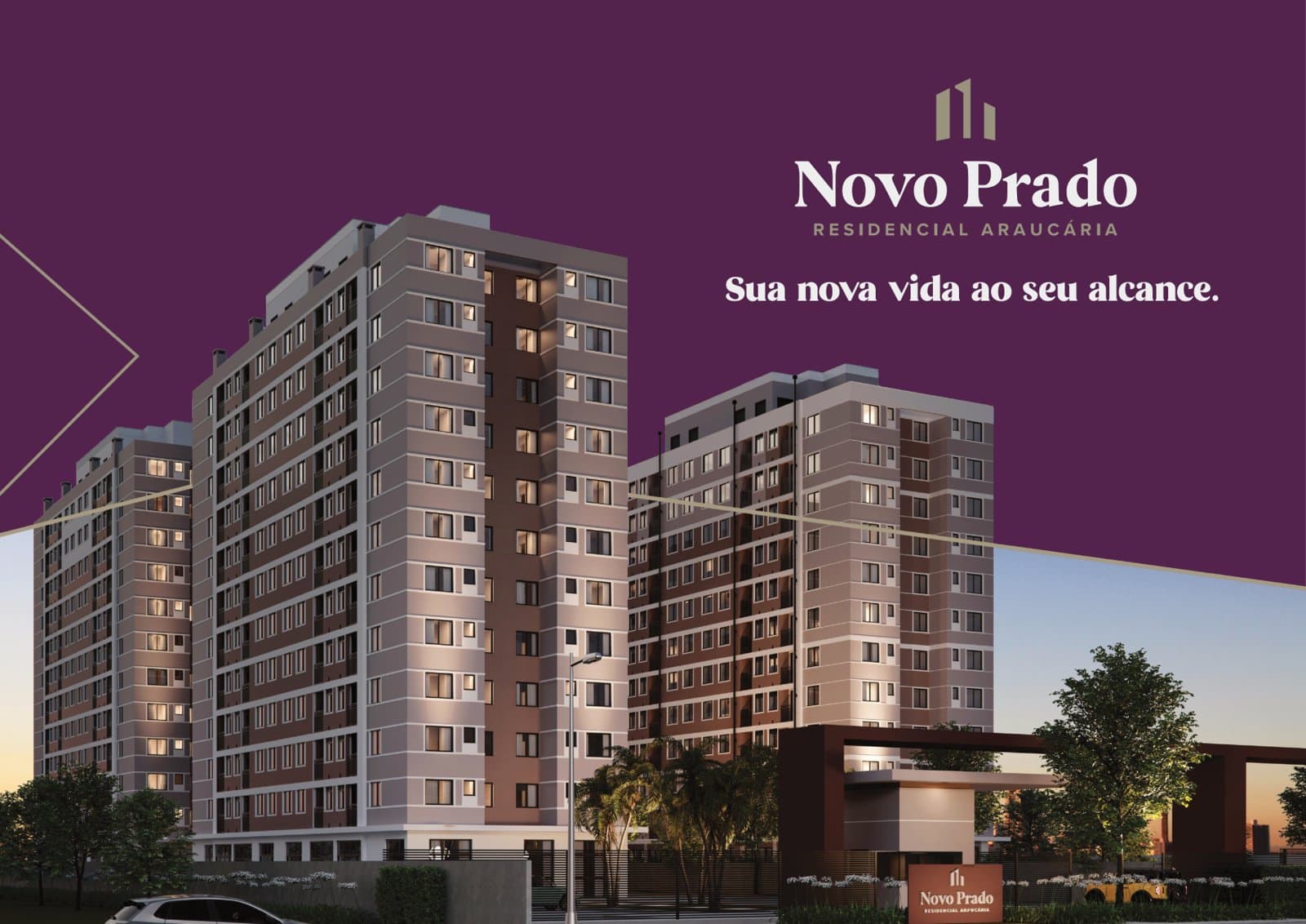 Fachada - Novo Prado Araucária